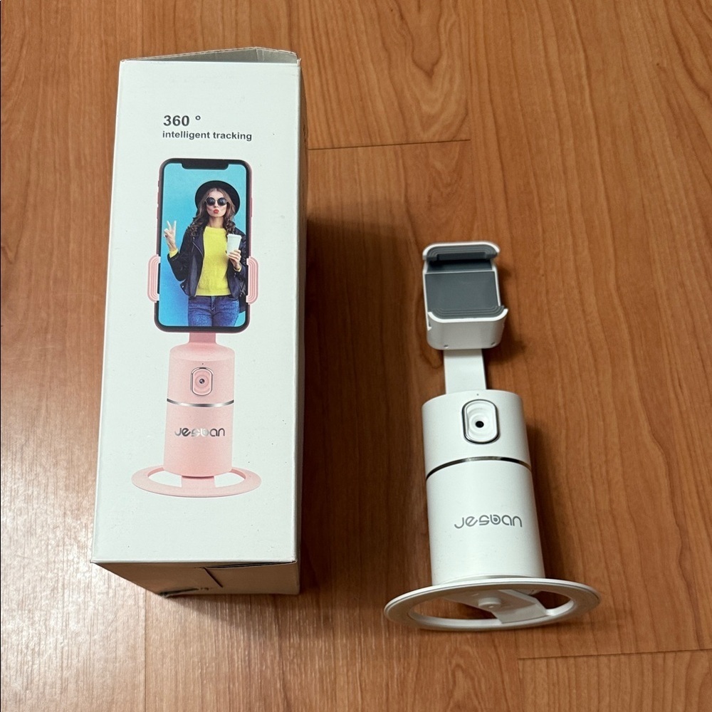 Auto Face Tracking Tripod 360 Rotating cell Phone/no app camera stand
